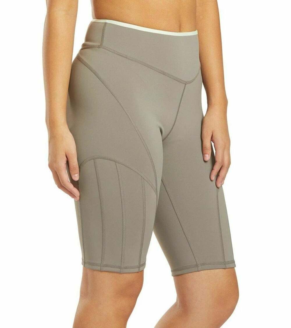 *NEW Free People Movement Step Up High-Rise Bike Short Gray Women's Medium